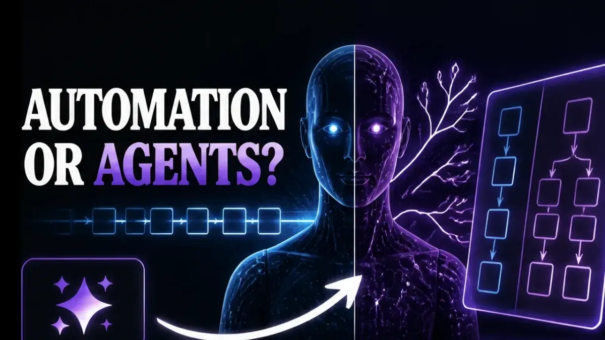 AI Automation vs AI Agents: Which One Does Your Business Actually Need?