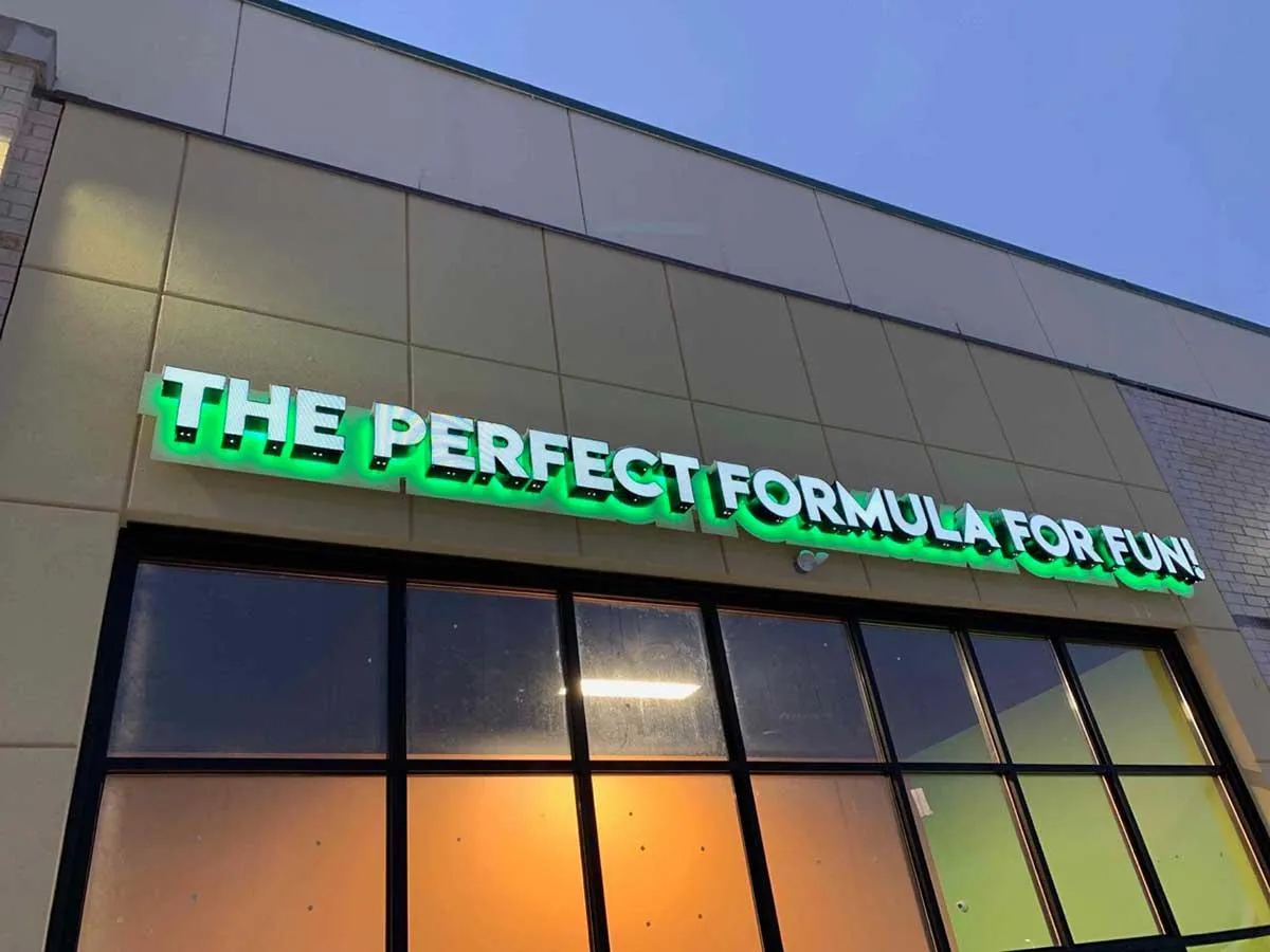 Exterior of building of Fun lab