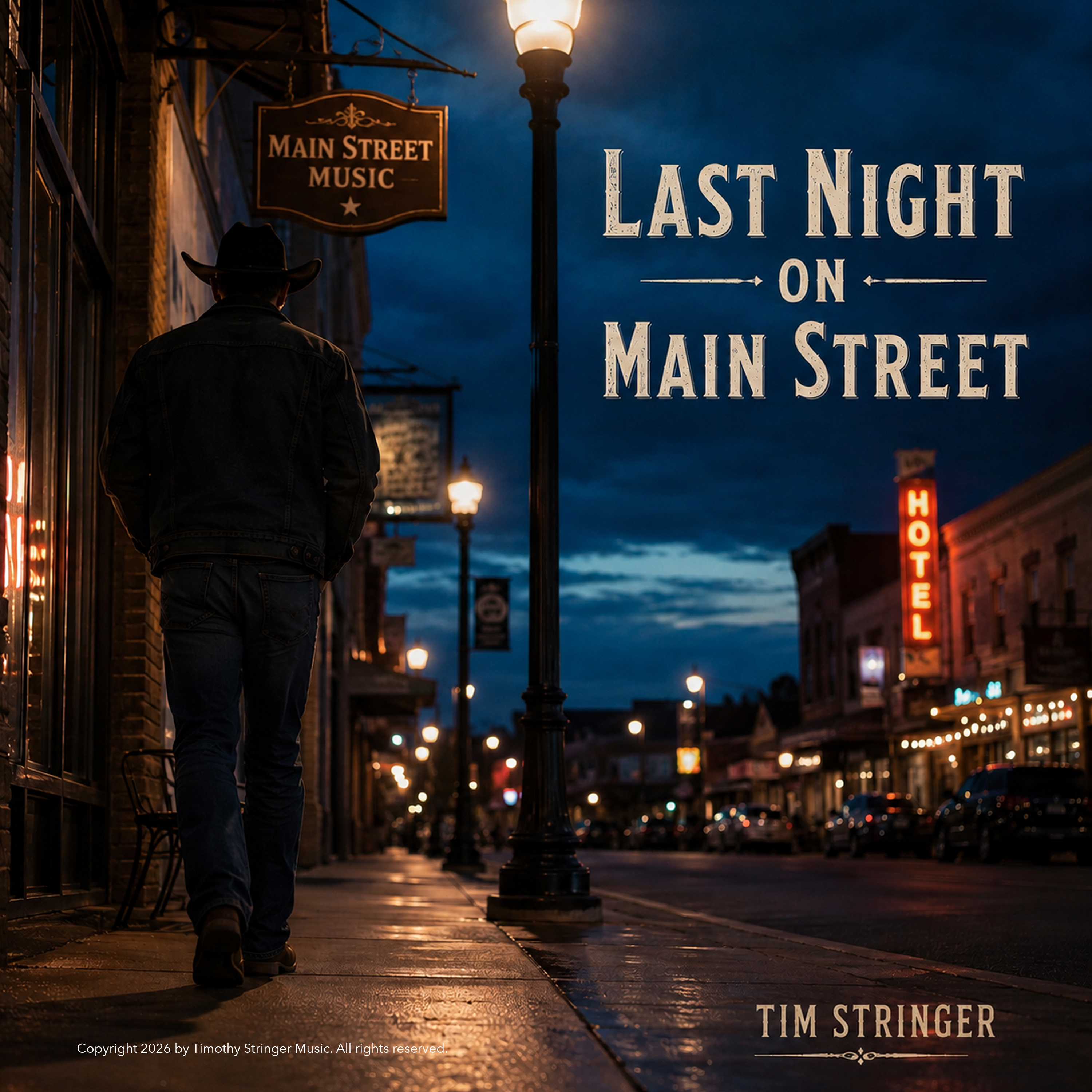 Cover image for the single Rain Coming Down.  