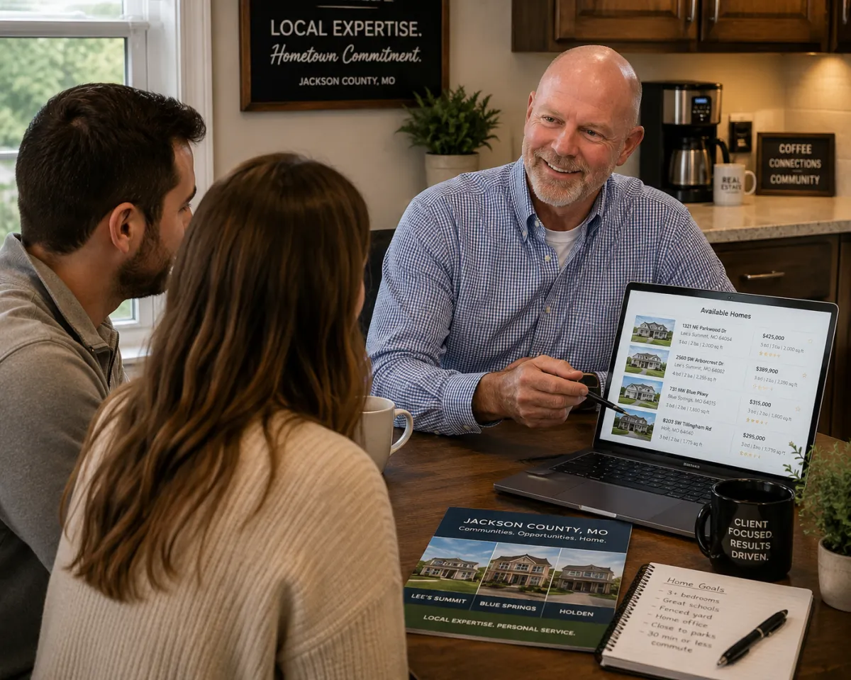 Mark Wiesemann with Home Buyers
