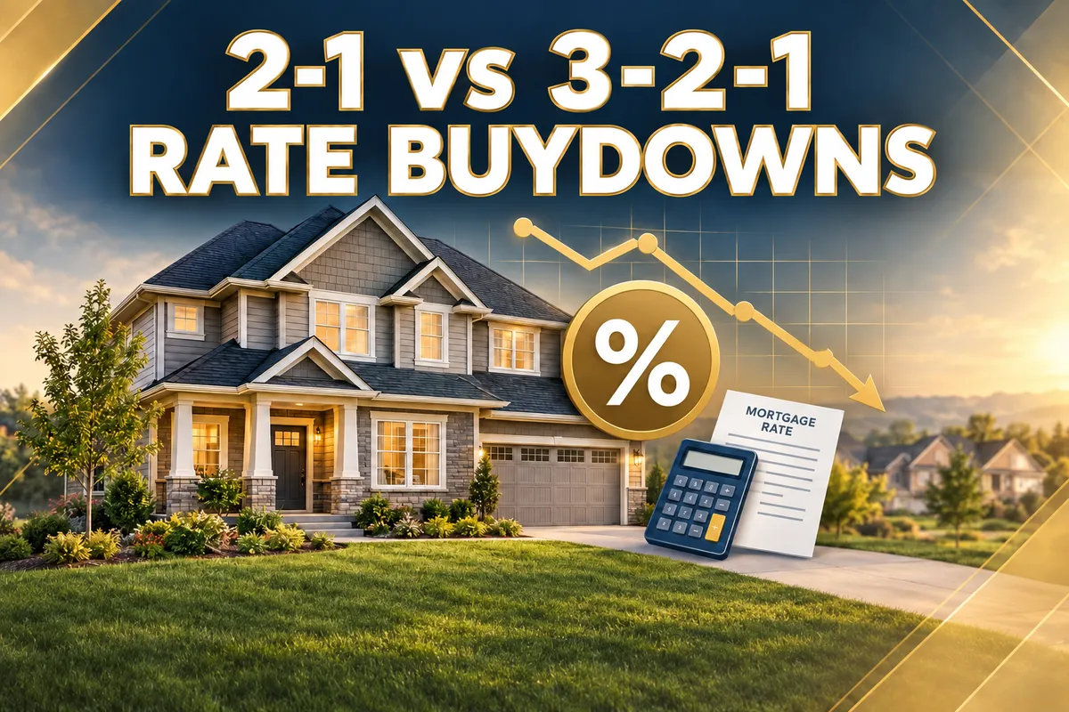 2-1 vs 3-2-1 Rate Buydowns: A Lee's Summit Buyer's Guide