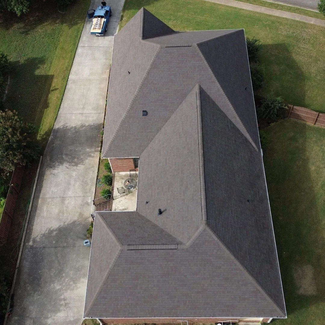 new roof in Huntsville