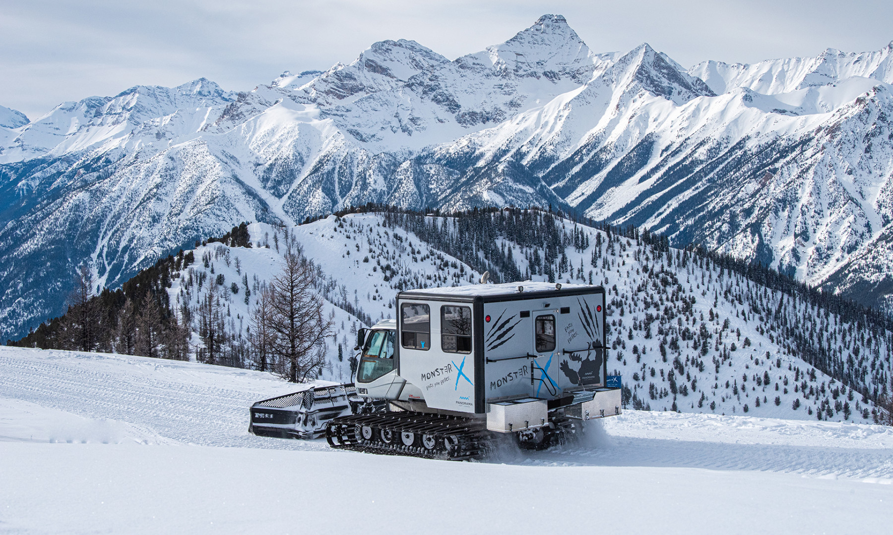 Monster X - Snowcat Rides at Panorama