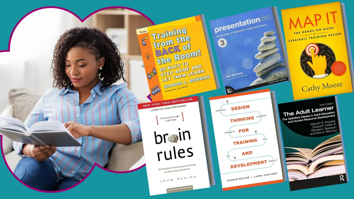 Discover a curated list of must-read books to help you excel in instructional design, handpicked to inspire, educate, and elevate your skills.