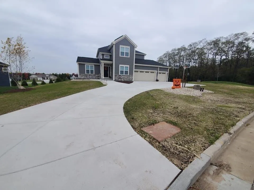 concrete patio