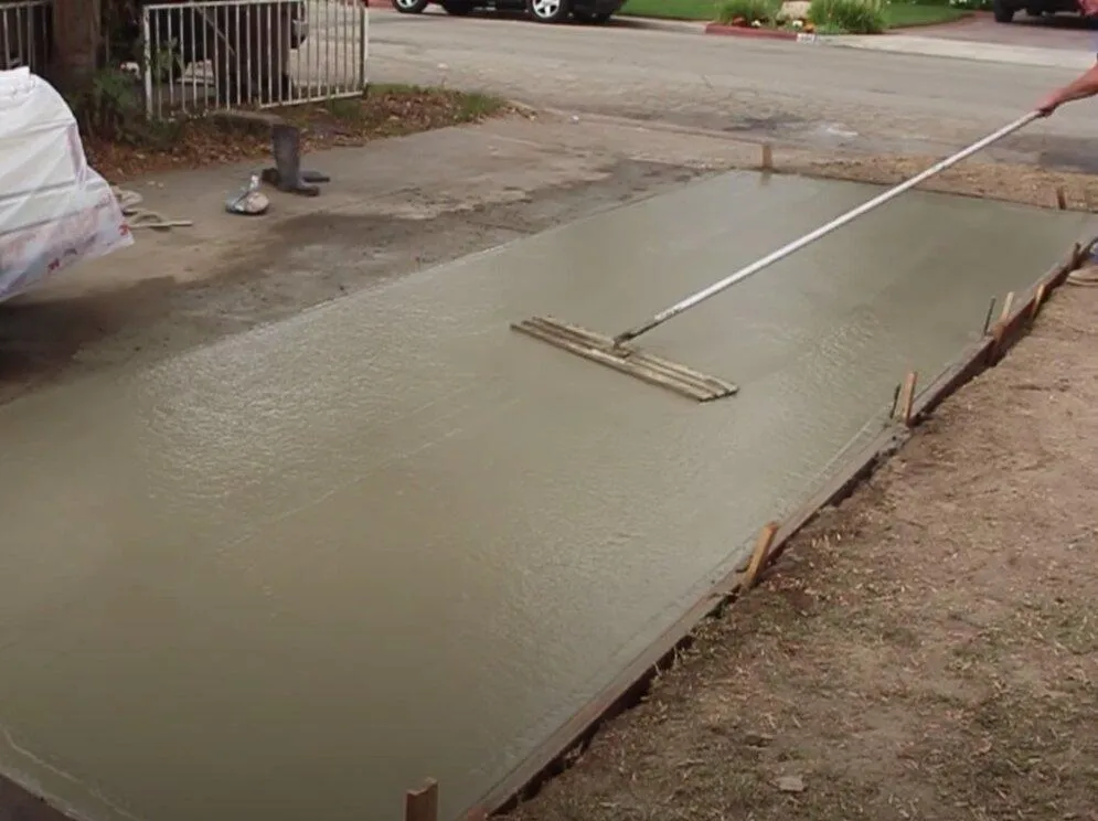 concrete walkway