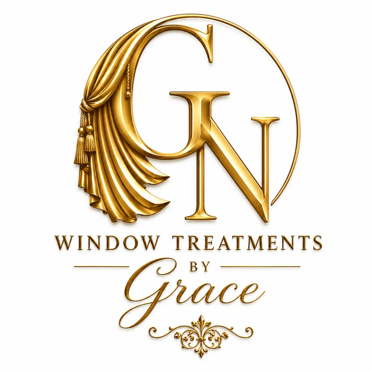 Window Treatments by Grace logo – custom luxury window treatments in Thousand Oaks and Southern California