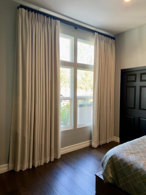 Custom Blackout Drapery Installation in Camarillo: Luxury Floor-to-Ceiling Window Treatments