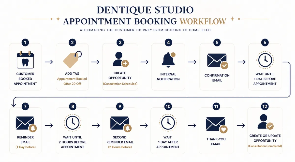 Dentique Workflow Screenshot