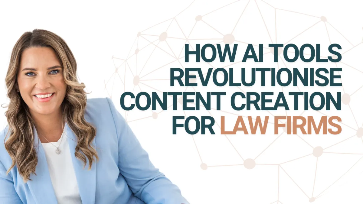 How AI Tools Revolutionise Content Creation for Law Firms