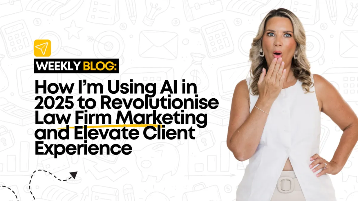 How I’m Using AI in 2025 to Revolutionise Law Firm Marketing and Elevate Client Experience