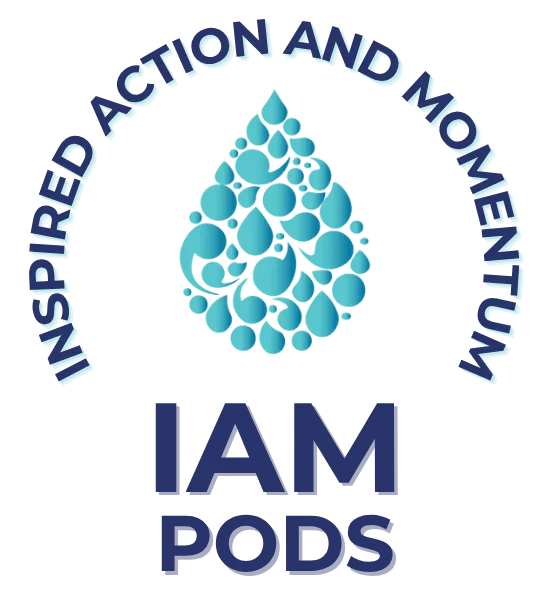 Inspired Action and Momentum Logo IAM Pods