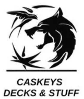 Caskeys Decks & Stuff logo deck and patio builders New Plymouth