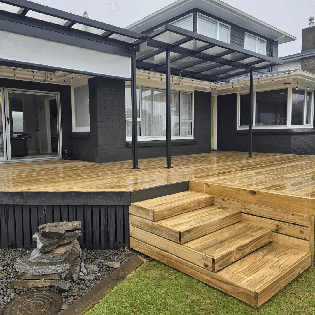 Veranda construction for outdoor living in New Plymouth
