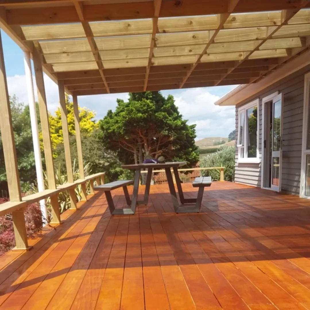 Pergola and outdoor structure built in New Plymouth Taranaki