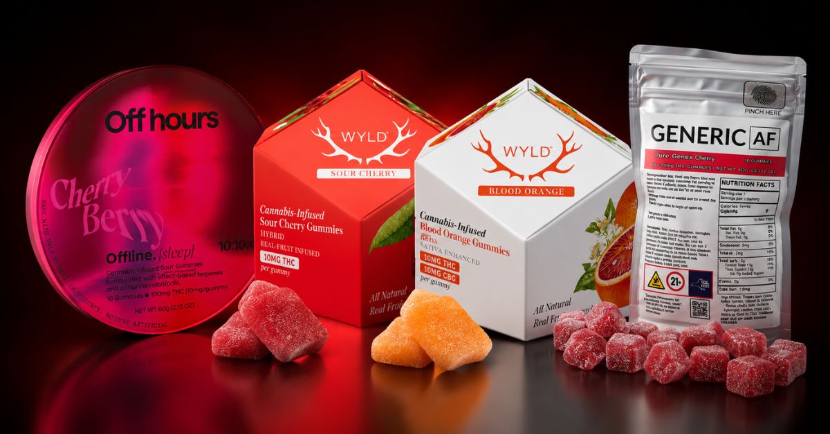 cherry gummies and blood orange gummies top picks at local dispensaries