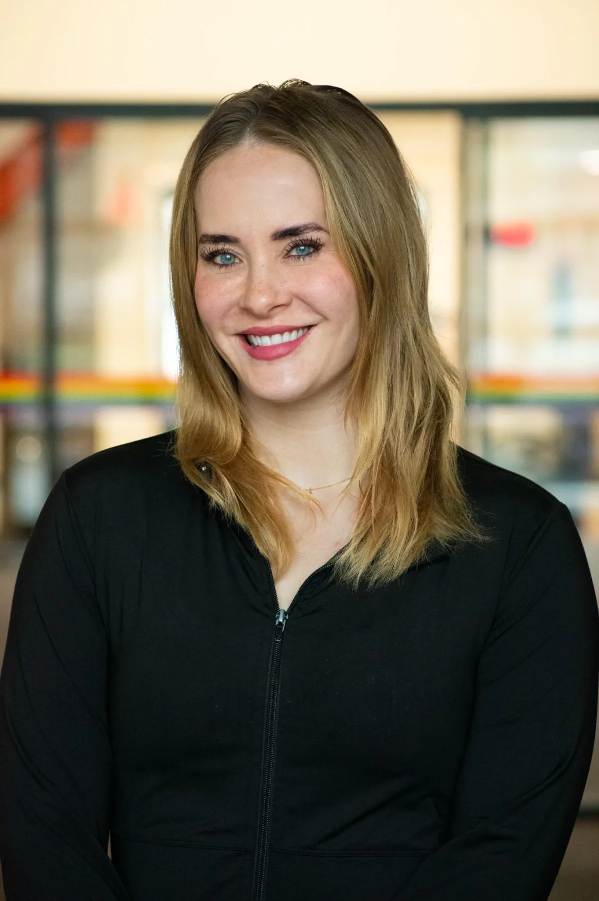 Fitness coach and personal trainer Hannah Wydeven, who trains out of Minneapolis, MN.
