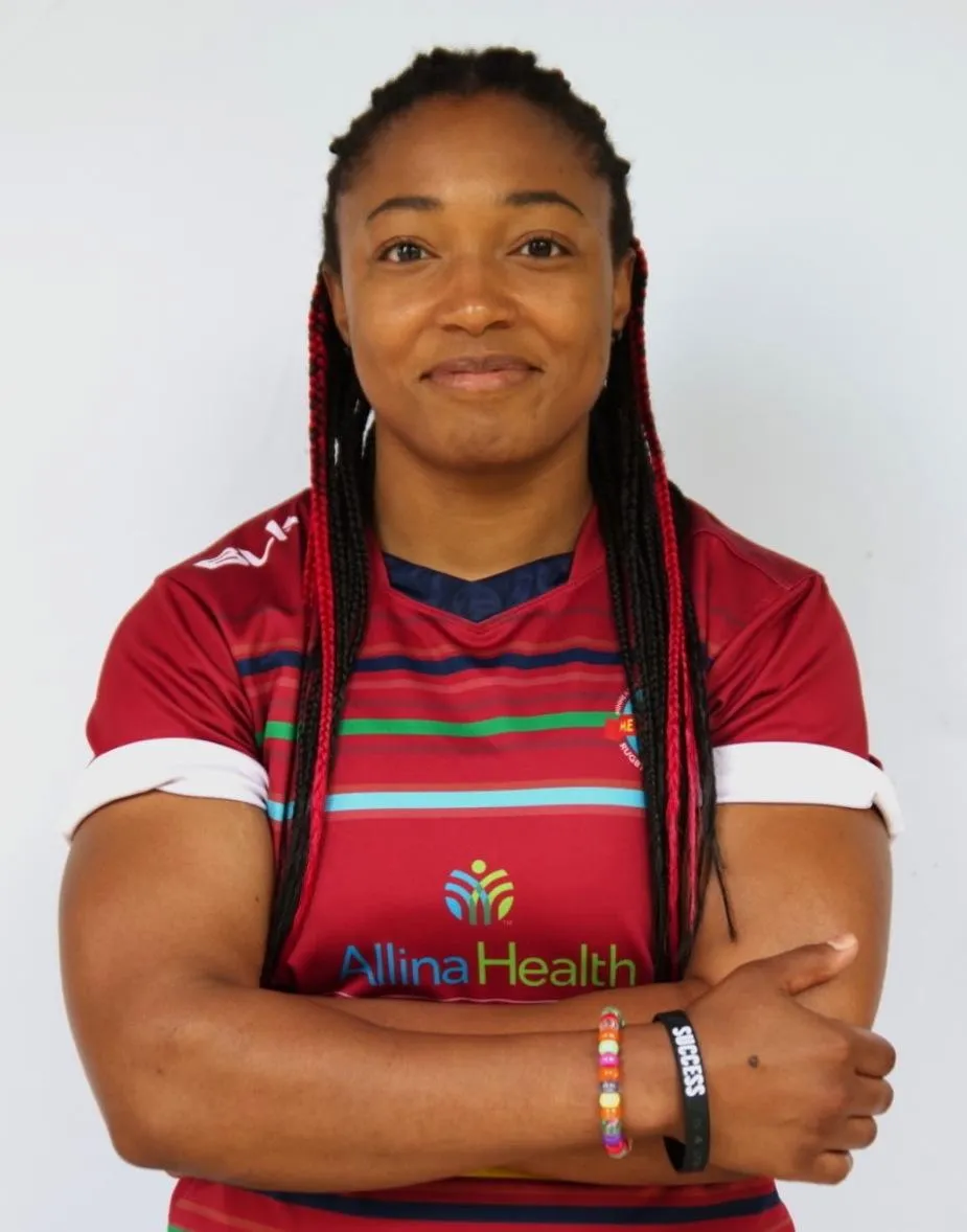 Fitness coach and personal trainer Hannah Wydeven, who trains out of Minneapolis, MN.