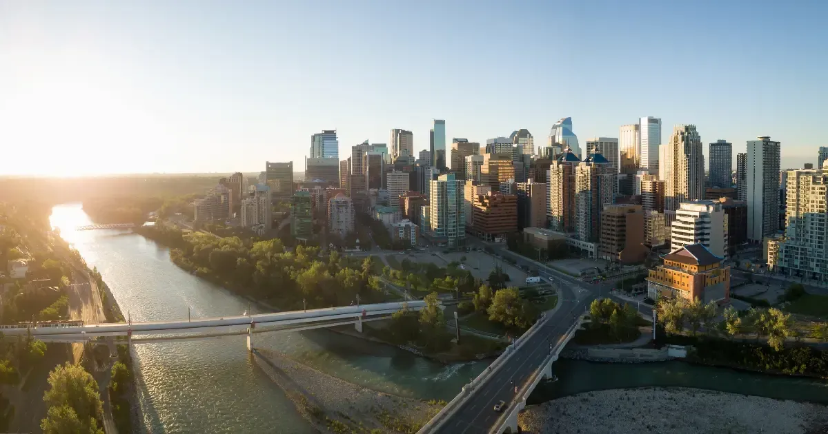 Calgary downtown skyline