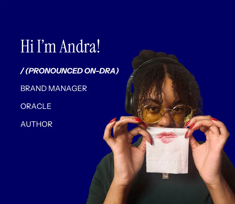 Andra Eugene, Brand Marketing Manager & Author of Eugene Marketing & Consulting, formerly Andra Who Designs | Eugene Marketing & Consulting