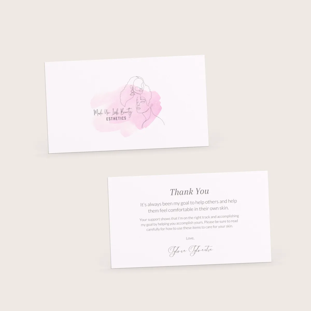 Thank You Cads for MadeYouLookBeauty | Eugene Marketing & Consulting