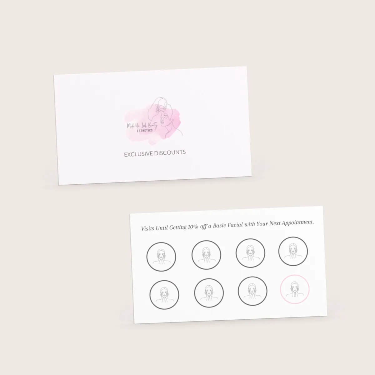 "Facials" Loyalty Discount Rewards Card for MadeYouLookBeauty | Eugene Marketing & Consulting