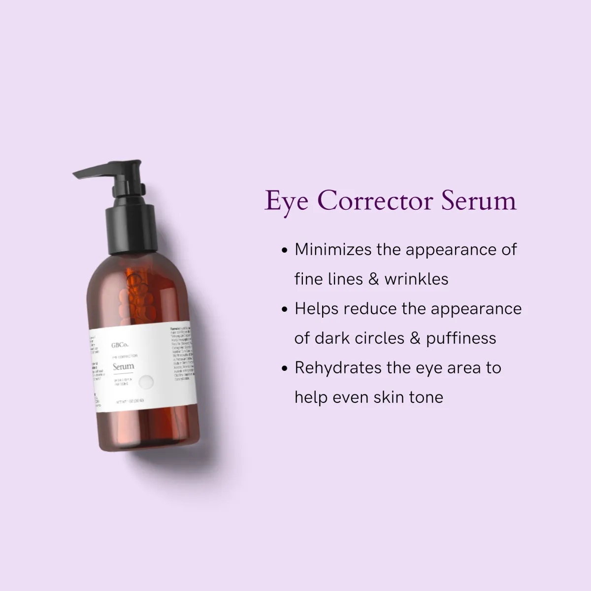 Eye Corrector Serum for Soft Life Skincare | Eugene Marketing & Consuting