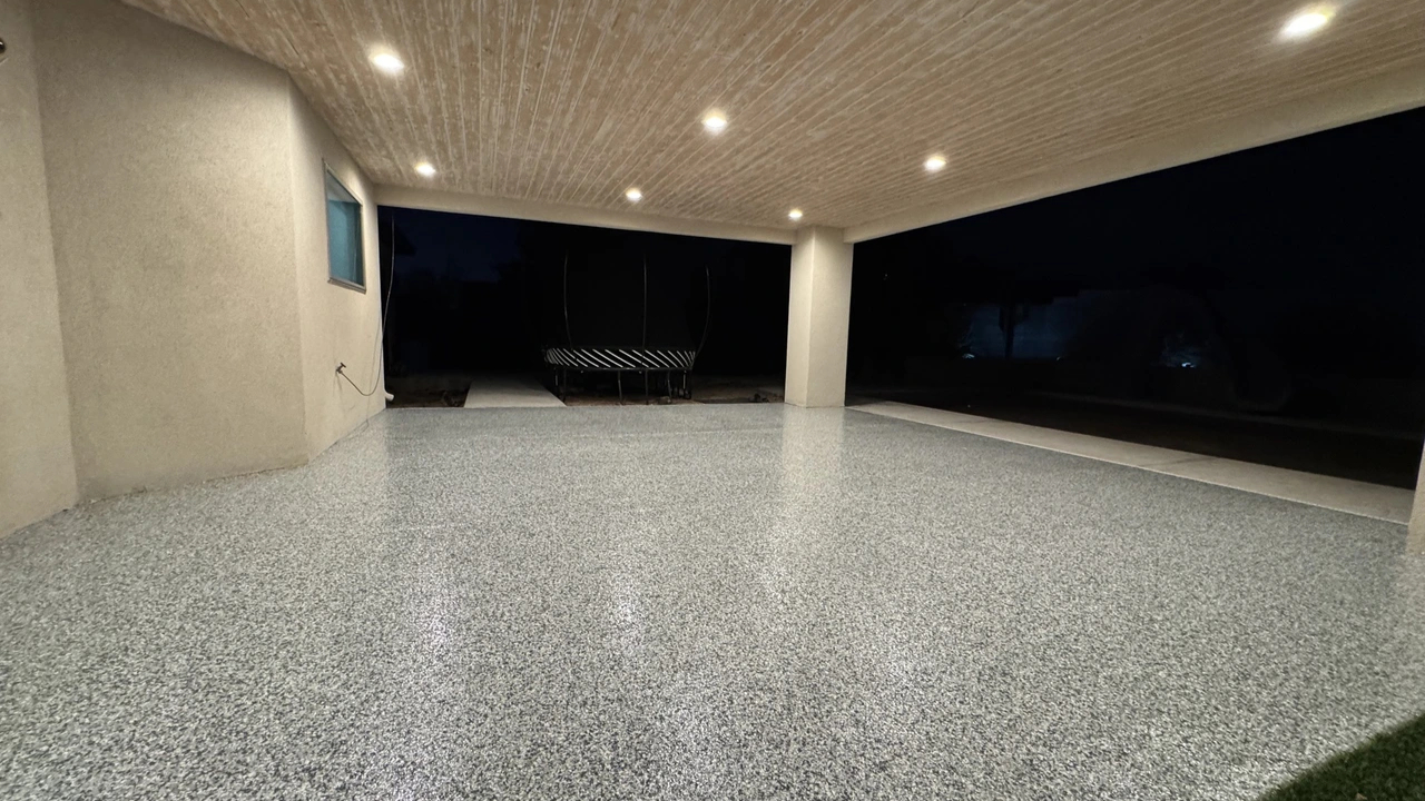 The BEST flake epoxy floors in Albuquerque 2026