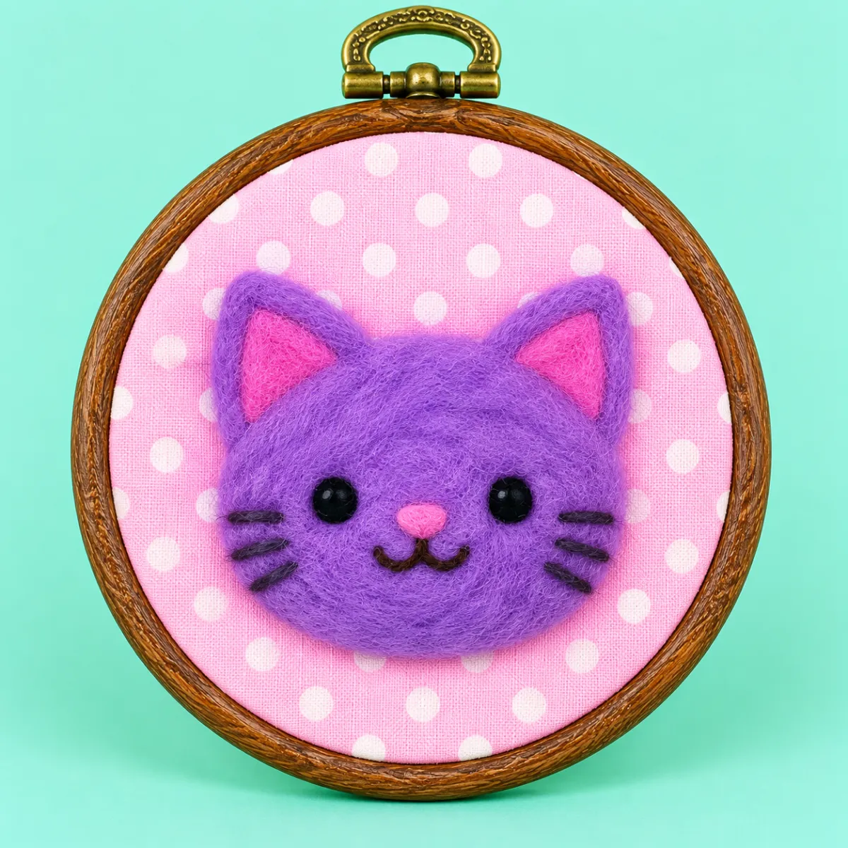 Needle felting craft project 2