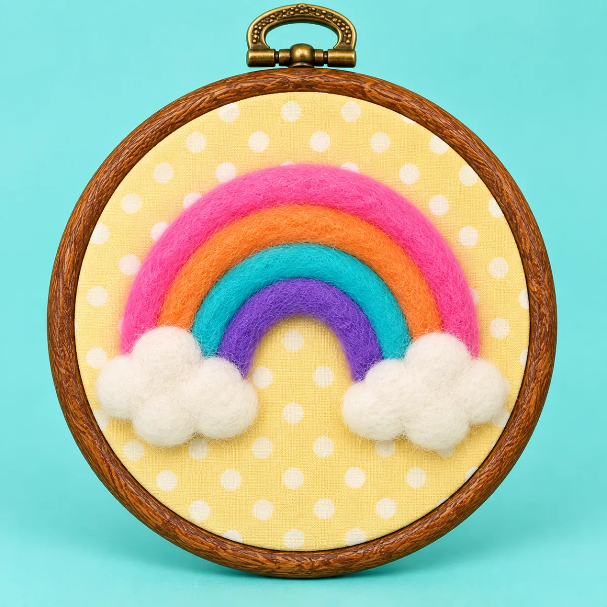 Needle felting craft project 3