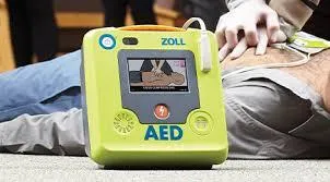 AED's are designed for easy use and give clear instructions for the person using it.