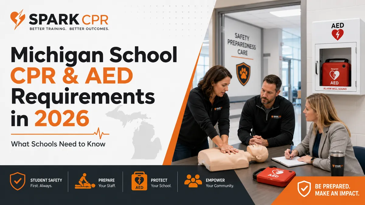 Michigan School CPR & AED Requirements in 2026 | SPARK CPR