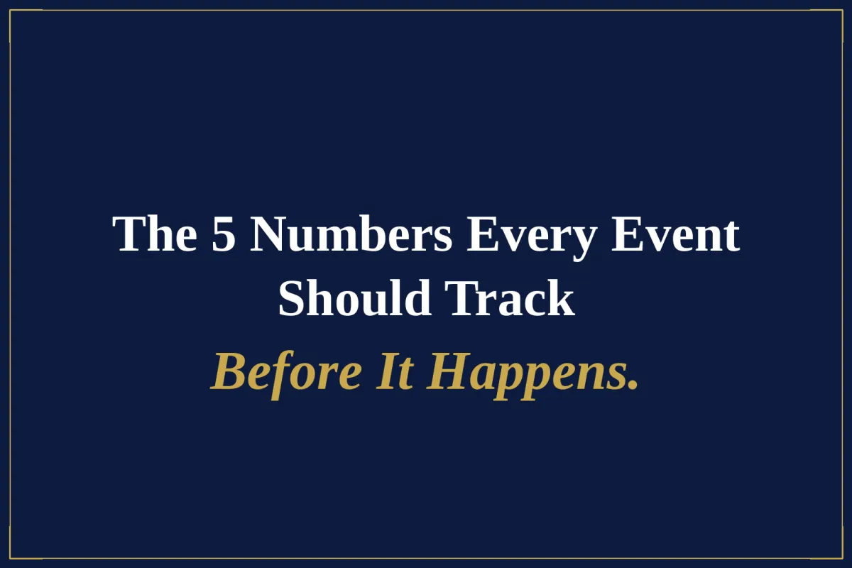 The Five Numbers to Track