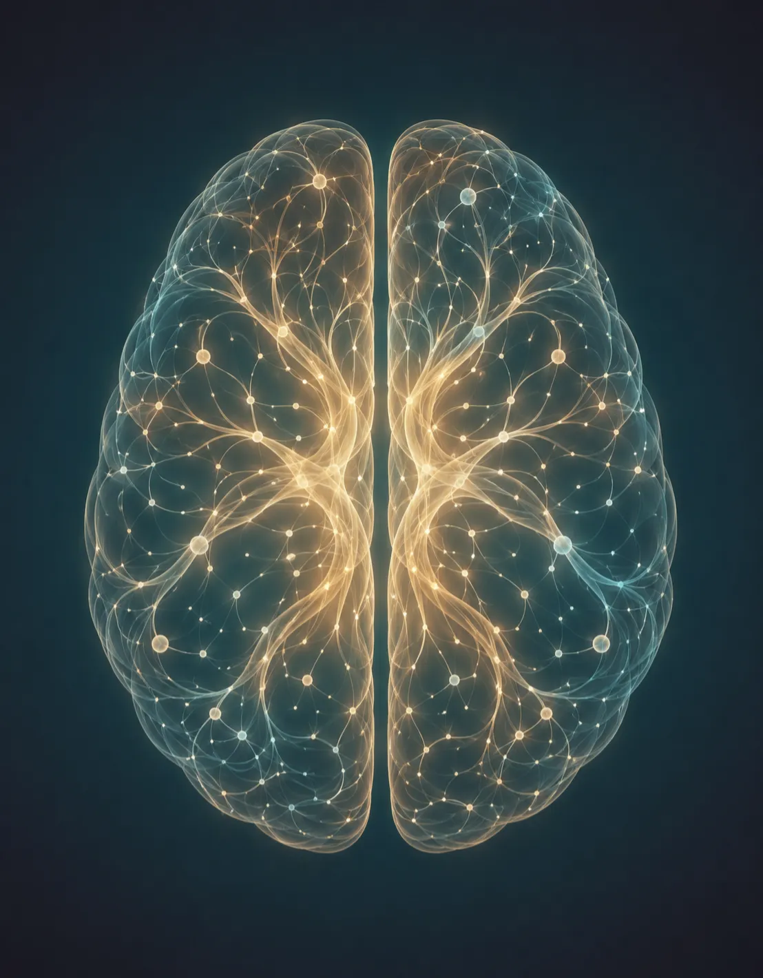 Abstract of the neural pathways of the brain