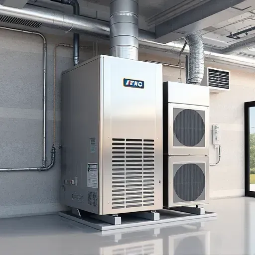 Completed HVAC system installation in Fort Worth TX showcasing modern equipment and meticulous craftsmanship.