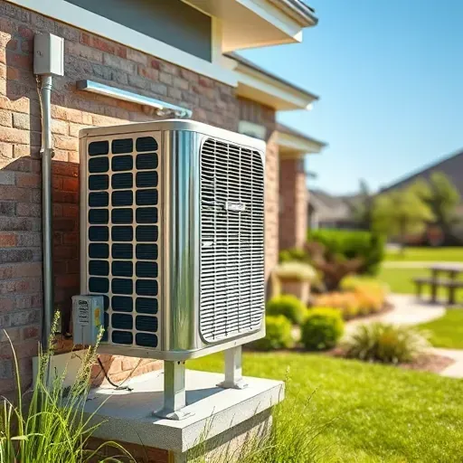 Modern repaired AC unit in a clean utility closet with organized tools, new filters, and precise wiring, showcasing expert service.