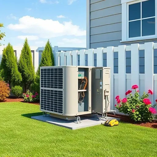 Completed air conditioning repair outside a home in Annetta TX with a well-maintained HVAC unit, landscaped yard, and professional setting