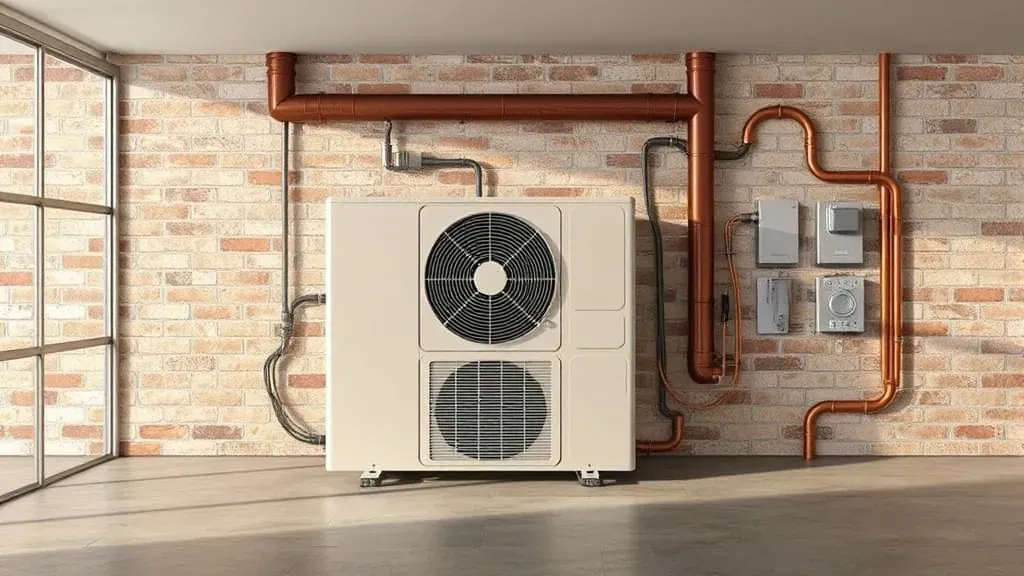 HVAC unit at a residential home in Azle, TX, demonstrating efficient heating and cooling systems.