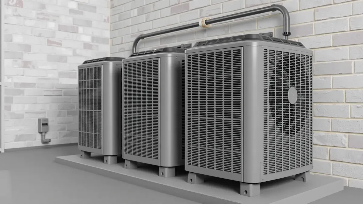 A professionally serviced HVAC system in Westworth Village, TX, ensuring comfort all year round.