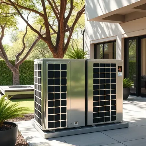 Completed HVAC system installation in River Oaks TX featuring modern equipment in a sleek residential setting.