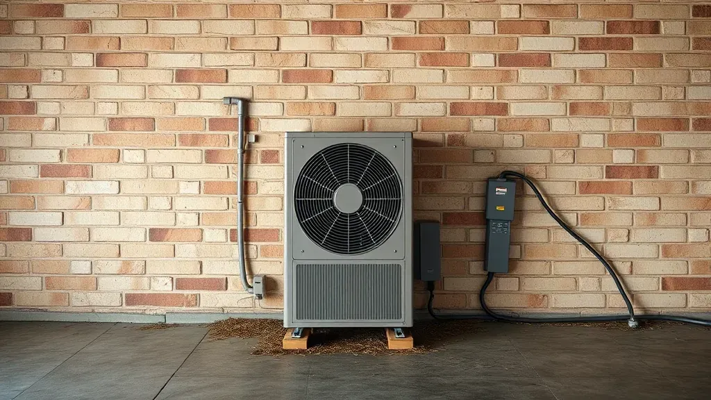 HVAC system installation in Horseshoe Bend, TX.