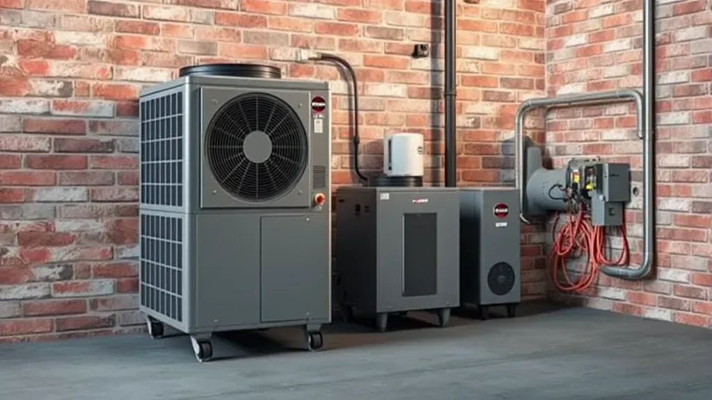 HVAC service technician working on air conditioning unit in Lake Worth, TX.