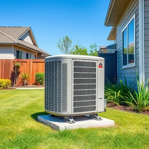 Professional HVAC repair workshop in Rendon, TX with a branded service van, organized tools, and an air conditioning unit being serviced.