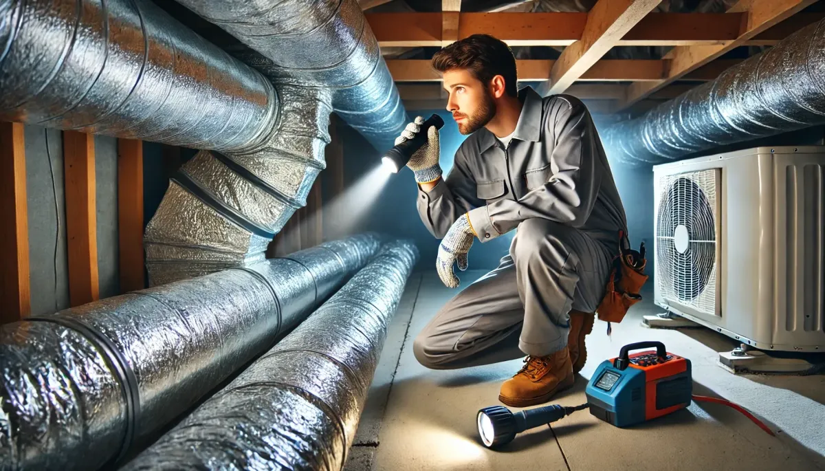 Ductwork Inspection and Sealing