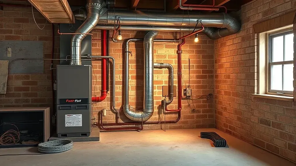 Furnace installation projects in Fort Worth TX showcasing modern heating solutions and professional service.