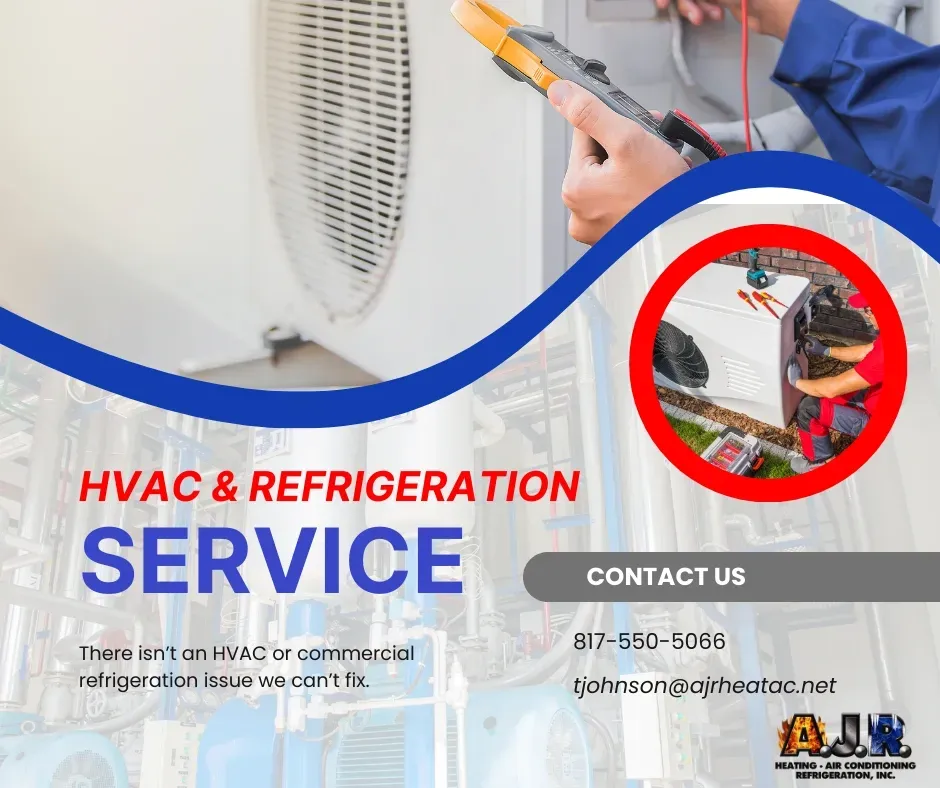 Infographic of five-step timeline for commercial refrigeration repair in Weatherford TX with clear professional design.