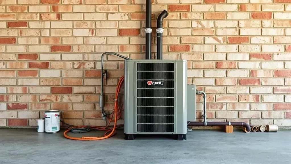 Beautiful HVAC installation in Pecan Acres, TX, showcasing modern equipment and professional service.