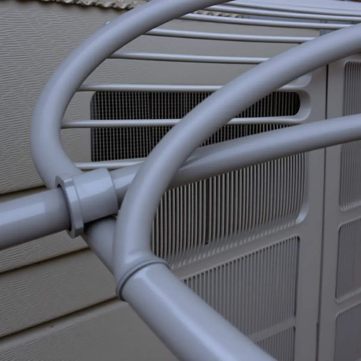 Detailed image of an HVAC system installed outdoors in Everman, TX, showcasing modern, energy-efficient equipment.