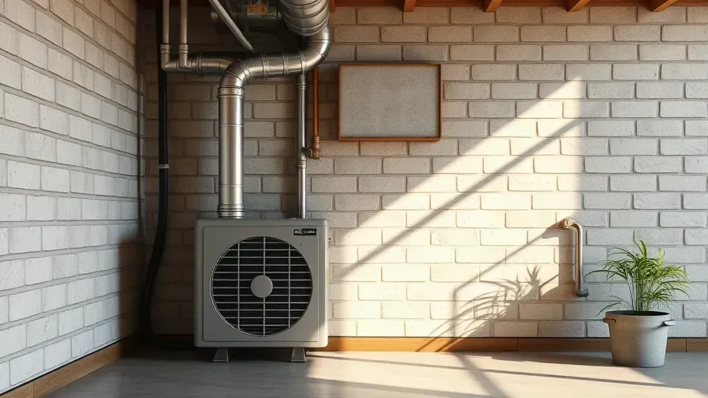 Social Image showing HVAC in Hickory Creek, TX with technicians installing and maintaining HVAC systems.