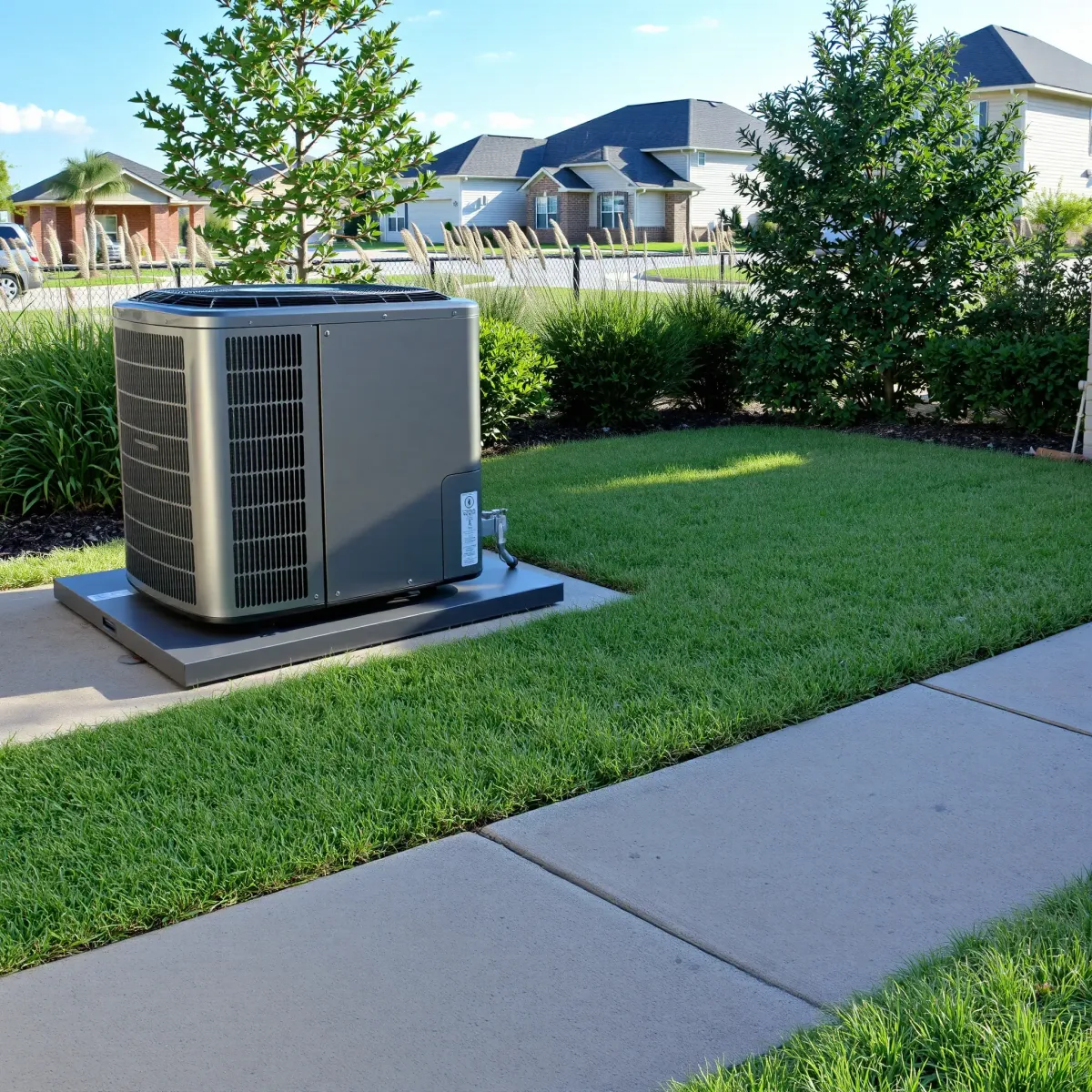 HVAC service in Hudson Oaks, TX showcasing modern equipment and friendly technicians providing reliable comfort solutions.